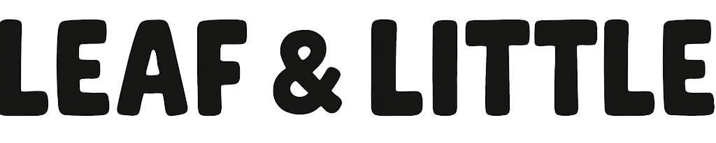 Leaf & Little logo – Webshop voor liefdevolle en veilige babyproducten